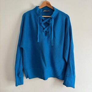 Everlane Lace-Up Smock Sweater L